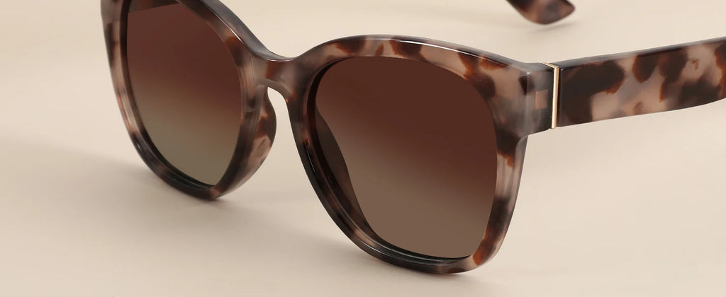 ZENOTTIC Fashion Cateye Polarized Sunglasses for Women - Oversized Sun Glasses UV400 Protection Retro Shades Designer Style