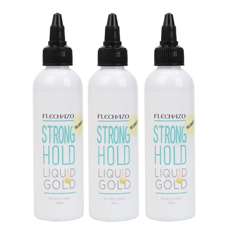 Clear Liquid Gold Lace Wig Glue For Bald Cap Beginner Friendly Strong Hold Lace Adhesive Gel Hair Bond And Wig Cap Easy To Apply
