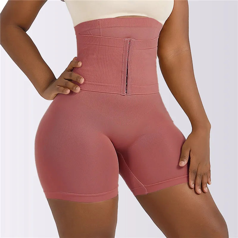 Shapewear for Women Tummy Control Body Shaper Fajas Shorts with Hook Butt Lifter Panties High Waisted Underwear Slimming Panties