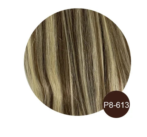 Silk Top Base Swiss Lace Clip In Topper Straight Women Toupee With Bangs Breathable And Soft Real Human Hairpiece Blonde Color