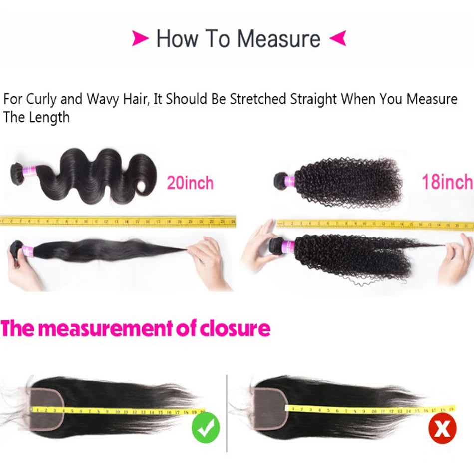 Kinky Straight 100% Raw Human Hair Bundles And Closure 4X4 3Bundles Yaki Straight Hair with HD Transparent Lace Frontal Tissage